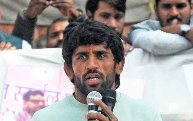 Bajrang Punia No protest on Sunday we trust our government