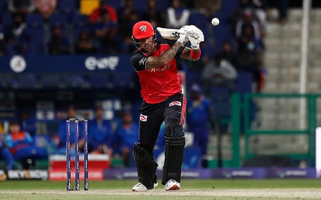 ILT Fifties by Hales Rutherford Desert Vipers beat MI Emirates