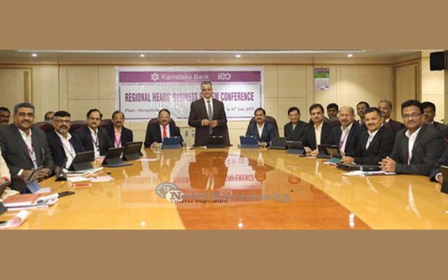 Karnataka Bank holds Regional Heads Review Conference