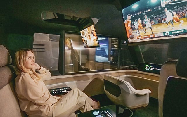 LG Display showcases first autonomous concept car