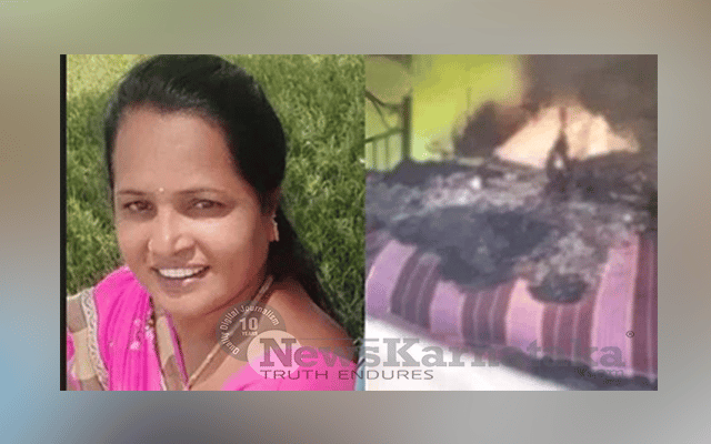 woman charred to death