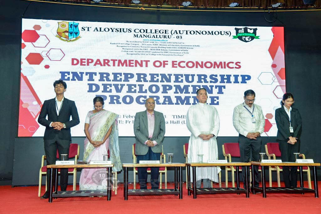 St Aloysius College hosts Entrepreneurship Development Program