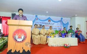 Lamp Lighting and Oath Taking held for new batch at Athena IHS