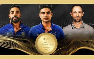 Shubman Gill Siraj shortlisted for ICC Player of Month awards