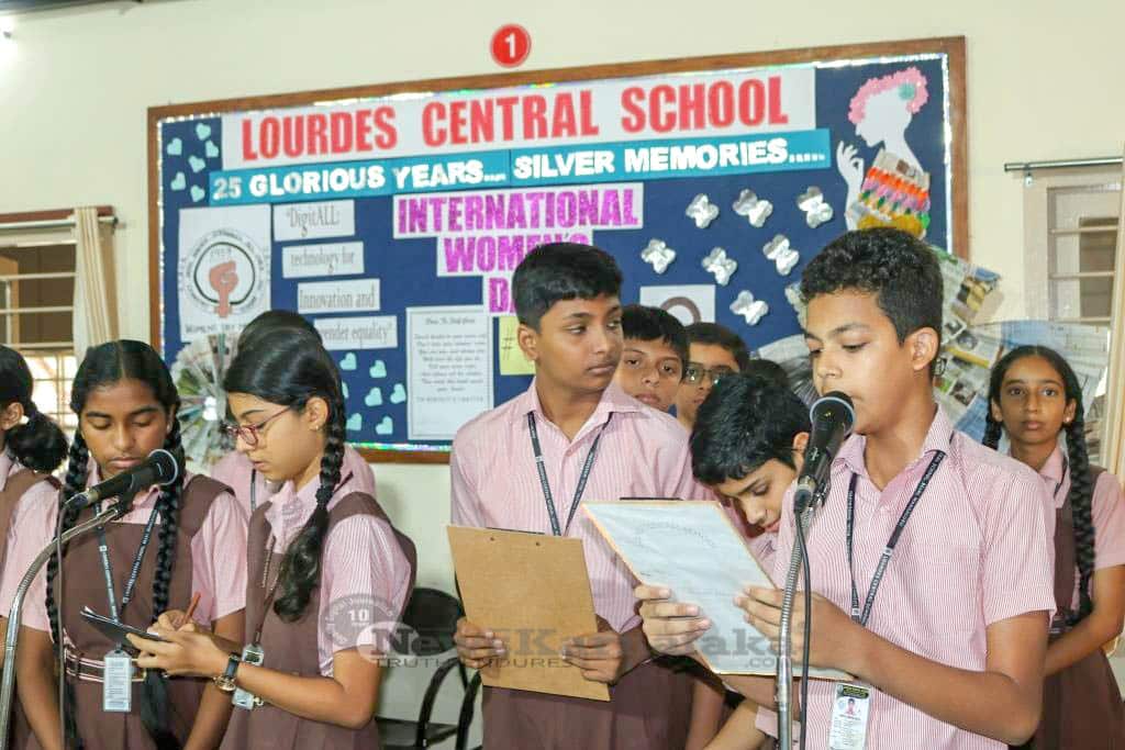 Lourdes School honours Women's Day with empowering messages