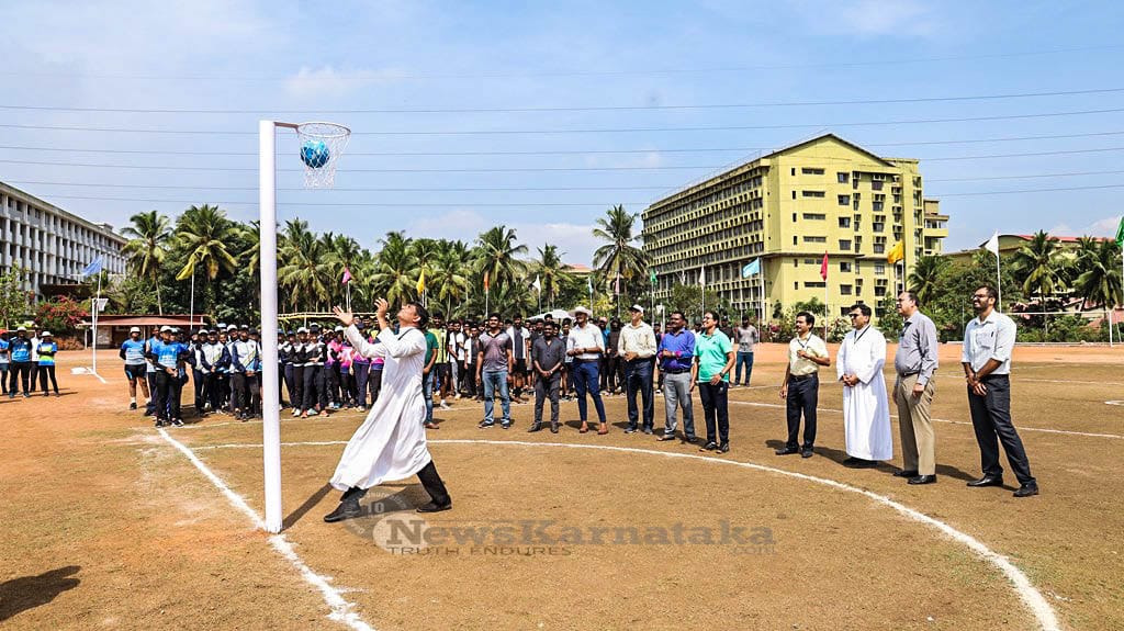 VTU Netball Tournament inaugurated at SJEC College ground
