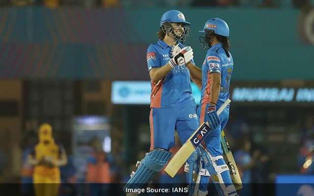 WPL 2023 Mumbai Indians in fourth straight win