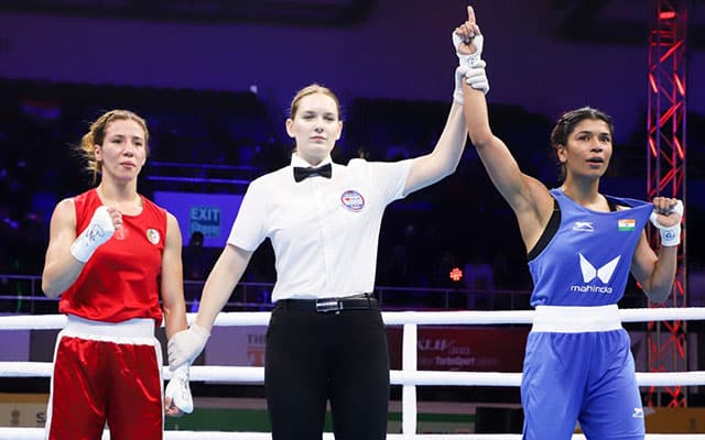 Womens World Boxing CShip Nikhat Zareen reaches prequarters