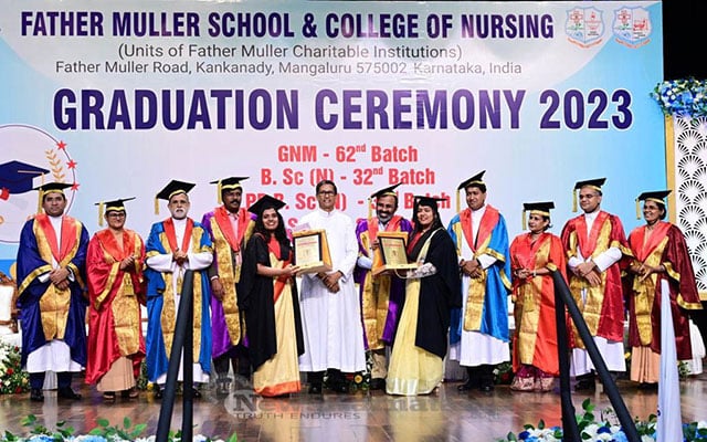 Father Muller Nursing School College hold Graduation Ceremony