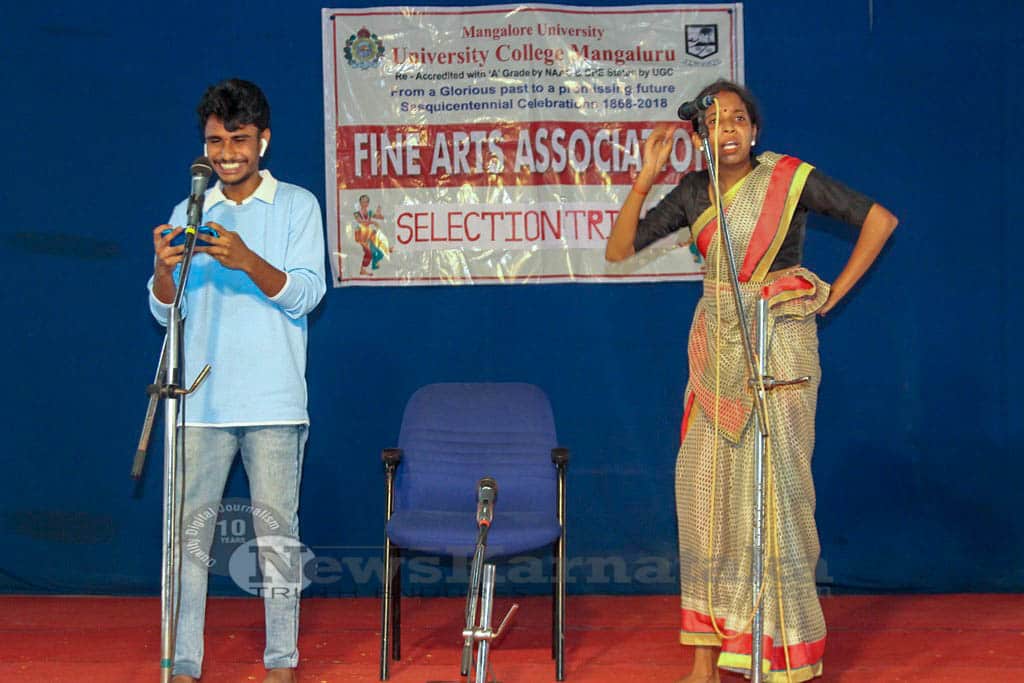 Fine Arts Selection at Univ College Showcase Students' Talents