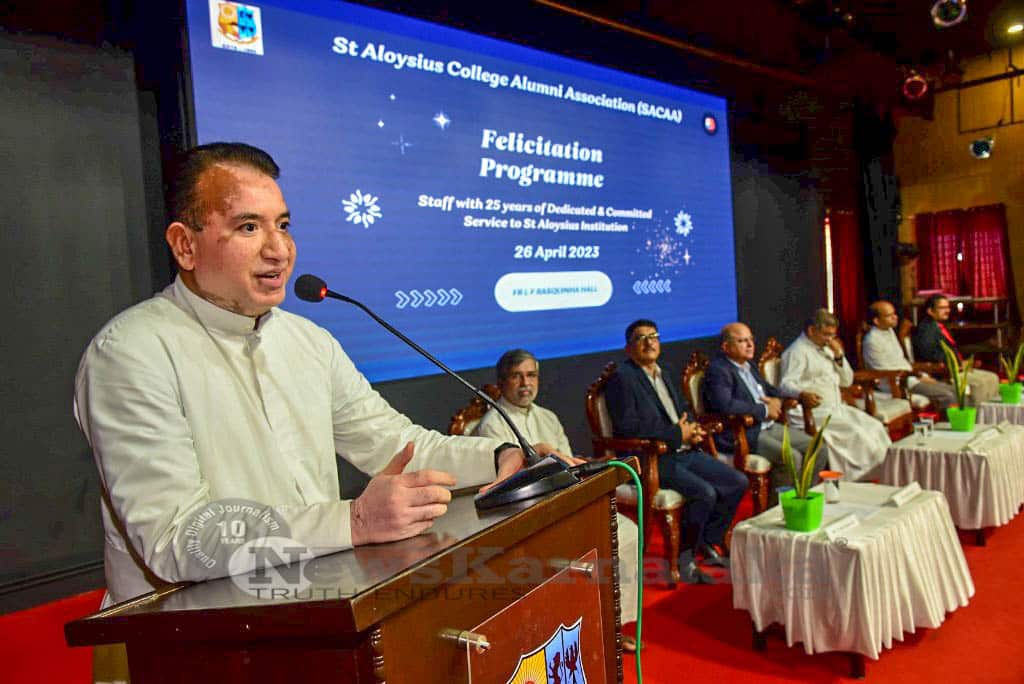 St Aloysius Institution lauds staff for 25 years of service