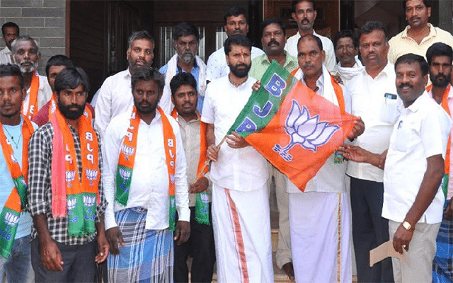 Chikkmagaluru: JDS workers join BJP