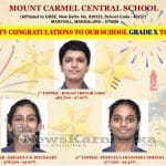 Mount Carmel Central School Grade X Achieves Remarkable Results