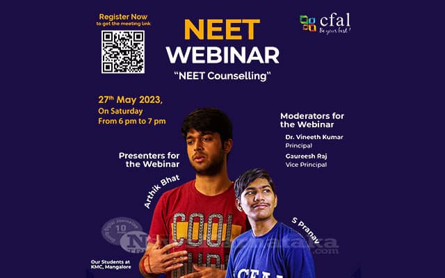 CFAL Webinar on NEET Counselling Secrets Learn from the Masters