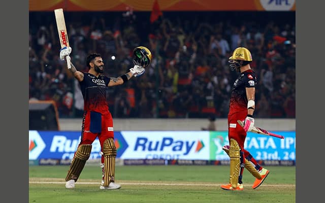 IPL 2023 RCBs 8wicket win over SRH boosts playoff hopes