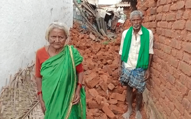 Mysuru: Two house wall collapse due to heavy rain with storm
