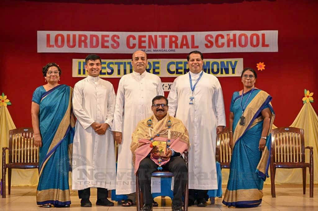 Lourdes Central School holds Investiture Ceremony