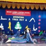 Mount Carmel Central School celebrates International Yoga Day