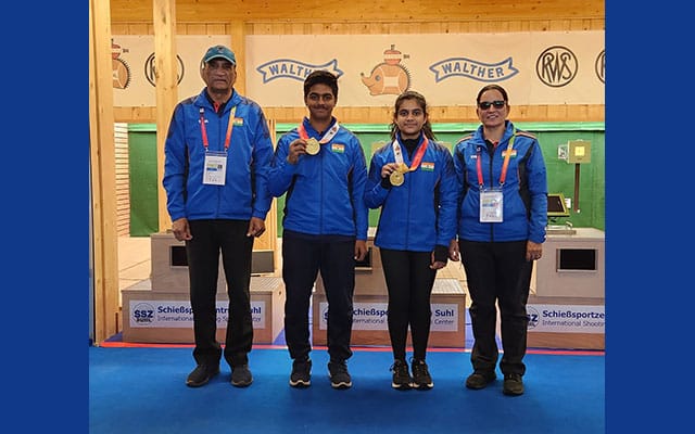 India wins second gold at ISSF junior world cup in Suhl | Azad Times