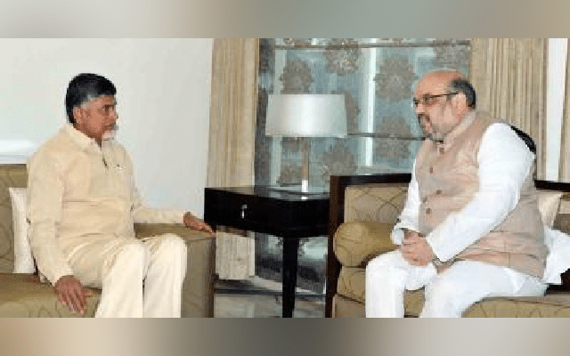 AP: Chandrababu Naidu-Shah meet spurs talk of TDP-BJP alliance | Azad Times