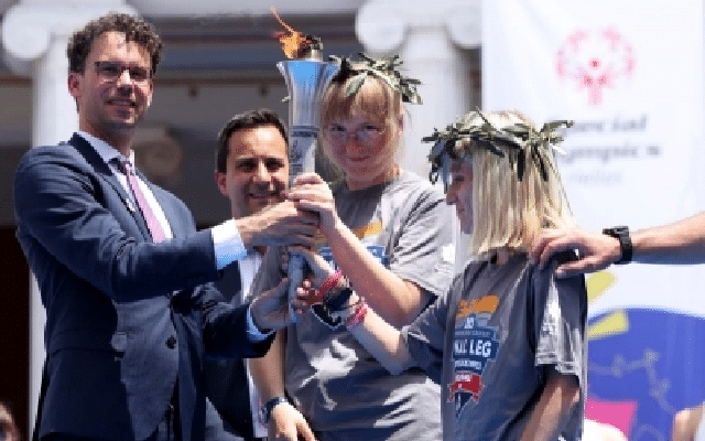 Flame for Berlin 2023 Special Olympics World Games lit in Athens