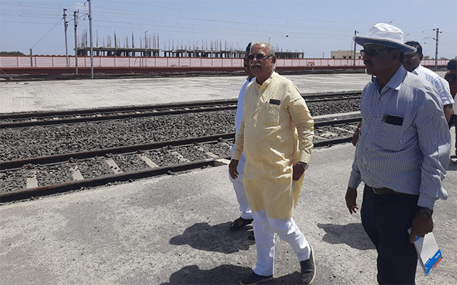 Vijayapura: New Railway Goods-shed is ready to use at Aliyabad village