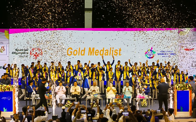 Special Olympics Bharat honours World Games medallists