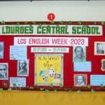 Lourdes Central School observes English Week 2023