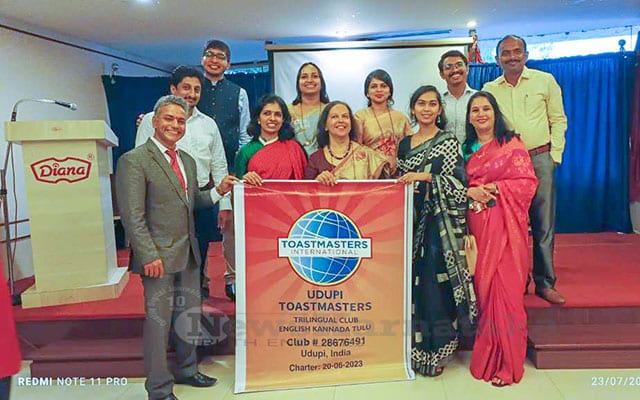 The new Udupi Toastmasters Club holds Charter Ceremony