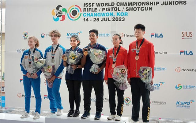 India sneak ahead of China in ISSF junior worlds medal tally