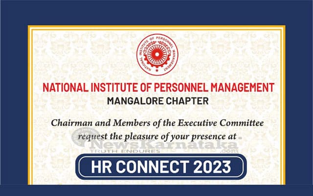NIPM Mangaluru holding HR CONNECT 2023 for HR & IR professionals