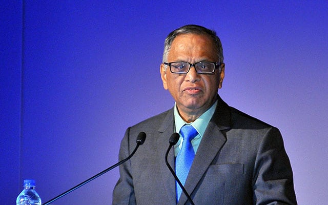 Narayana Murthy on how to build a startup, face uncertainty
