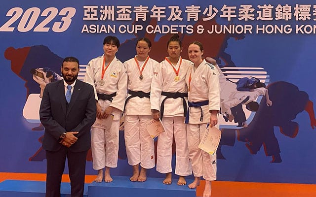 Olivia wins gold, Linthoi silver in Asian Cup judo championship