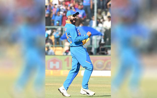 There is only one king and that is King Kohli Yuzvendra Chahal