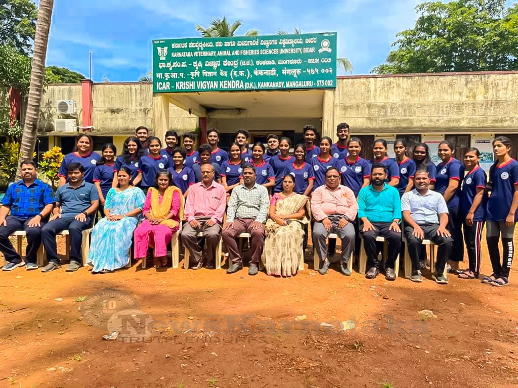 KVK holds Natural Farming training for NSS Volunteers from SAC