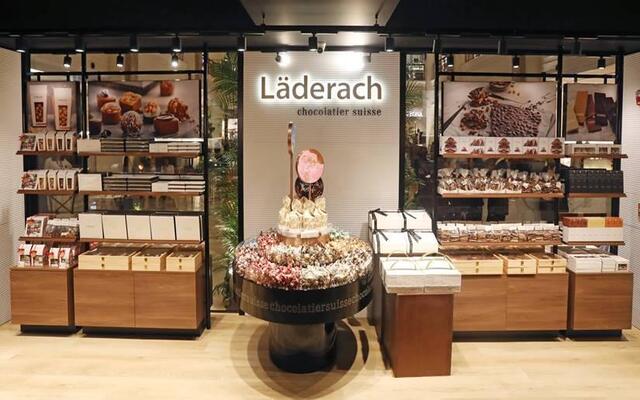The first Laderach store opens in the Capital
