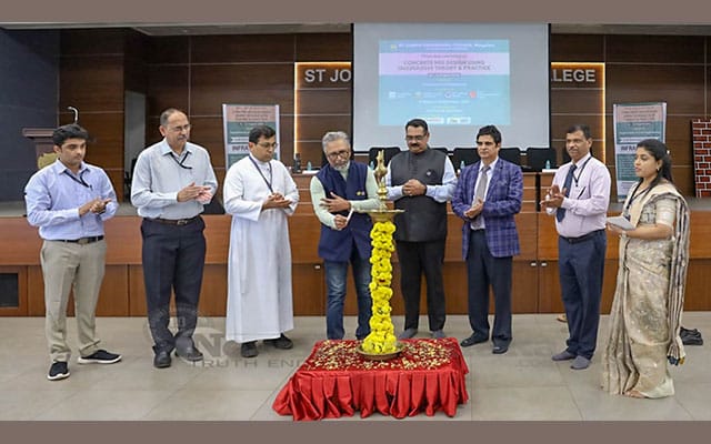 Threeday workshop on concrete mix design inaugurated at SJEC