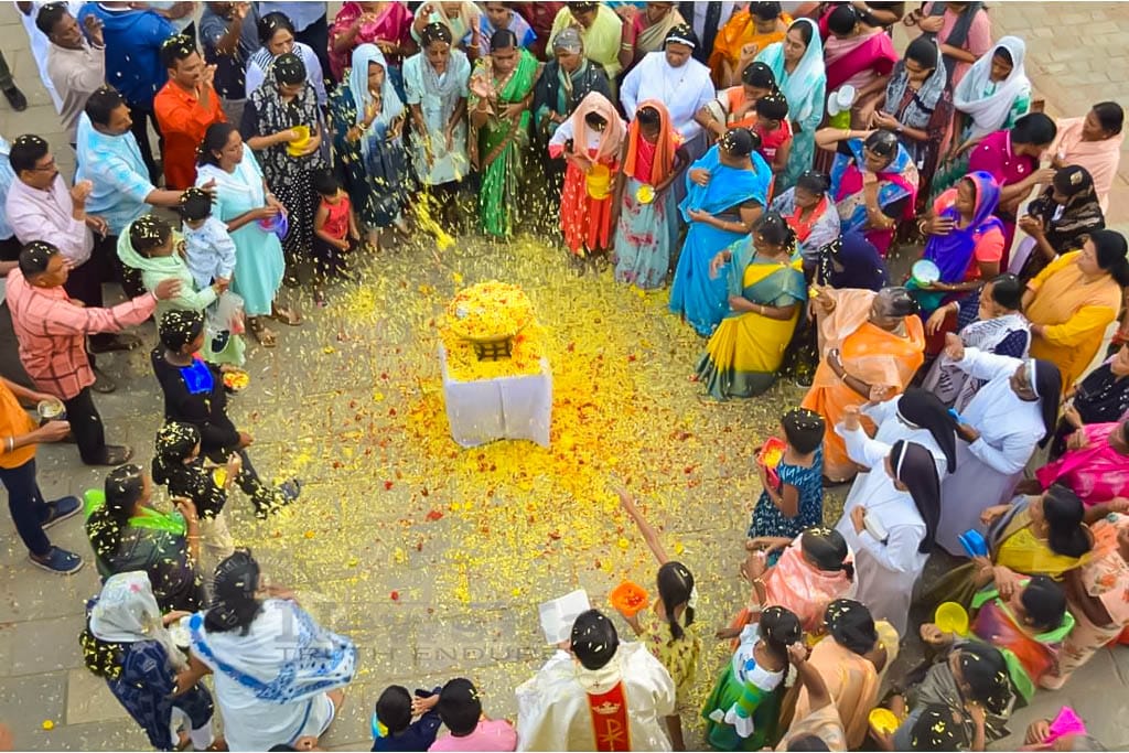 Nativity of BVM celebrated at Hiriyur Church Chitradurga