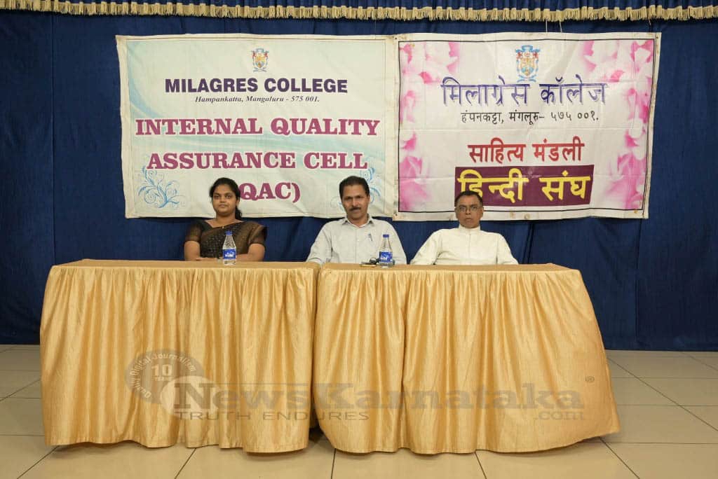 Hindi Divas celebrated at Milagres College