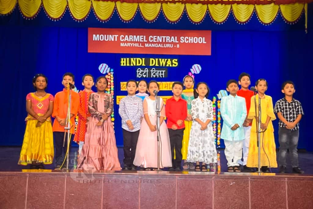 Mount Carmel Central School celebrates Hindi Diwas