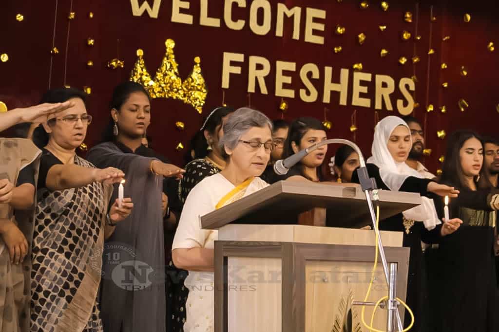 Student Council for 2023 24 inaugurated at SSW Roshni Nilaya