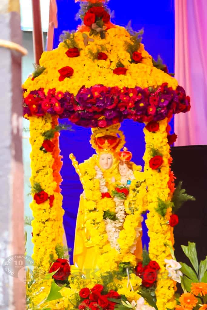 024 of 24 Lady of Velankanni feast held at Holy Family Church Chitradurga