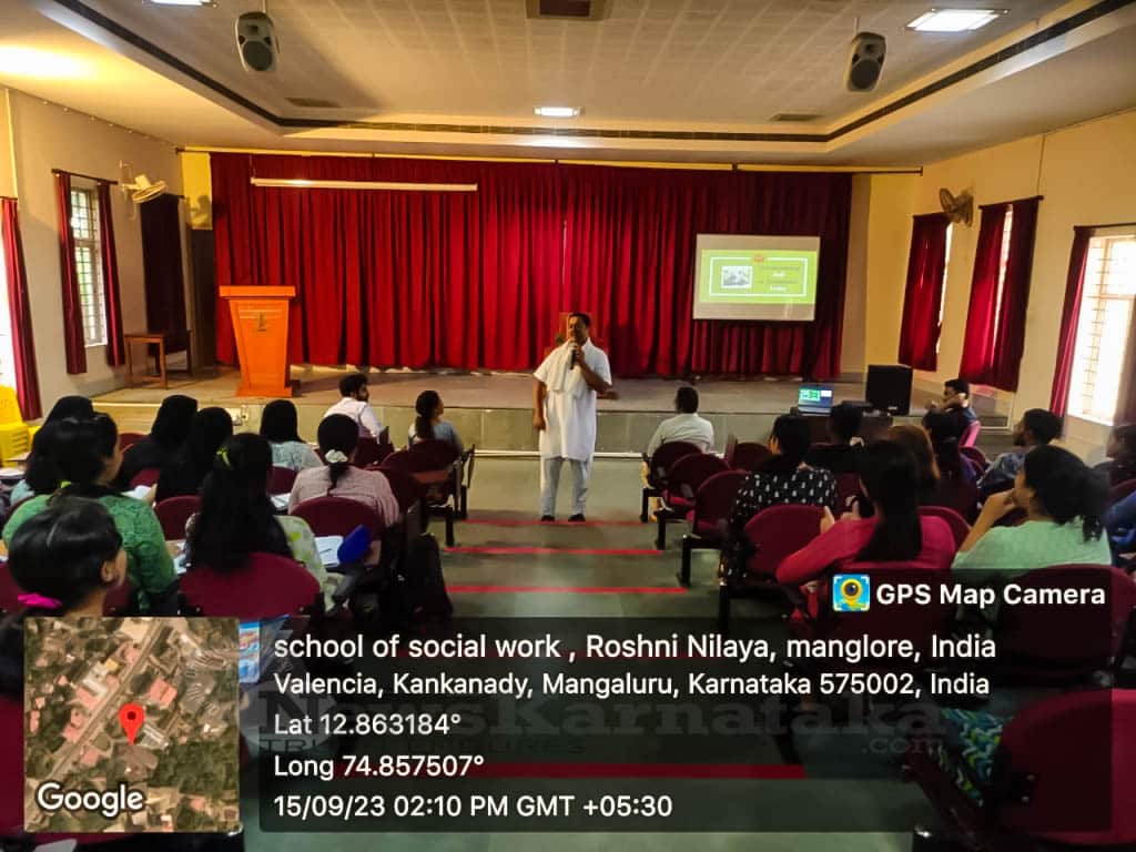 Reflection 2023 Organised for P G Students at School of Social Work, Roshni Nilaya