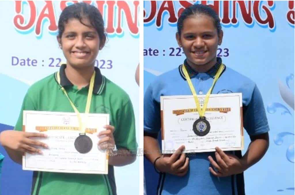 Mount Carmel swimmers shine in AICS Swimming Competition