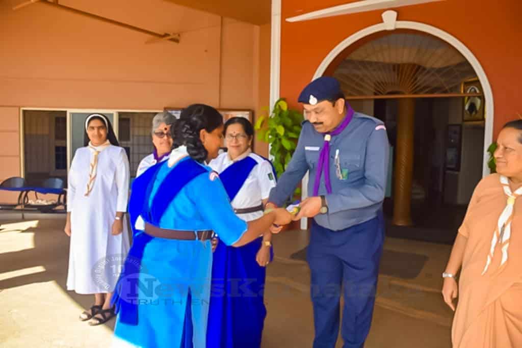Mount Carmel School holds Scouts Guides Investiture Ceremony