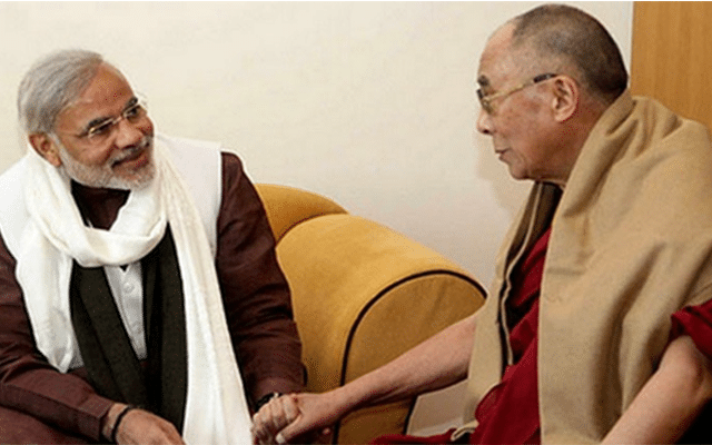 ians-Dalai Lama greets Modi; says India's growing stature reflected in G20 summit
