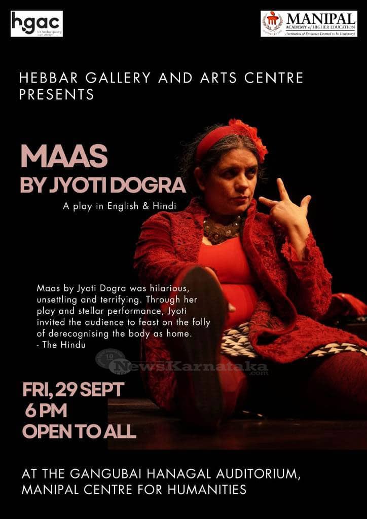 Hebbar Gallery and Art Centre presents Maas by Jyoti Dogra