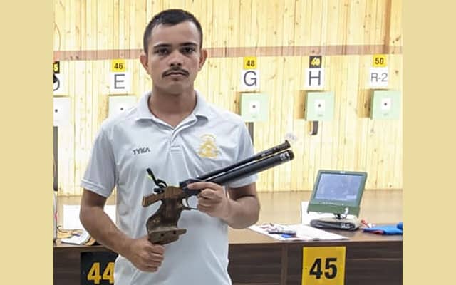 ISSF World Cup: Sagar Dangi finishes 6th in 10m Air Pistol event | Azad Times