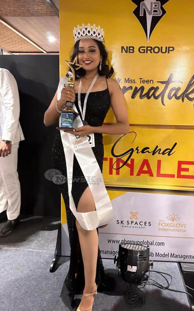 Shareena Mathias wins Karnataka Next Top Model title award inner 1