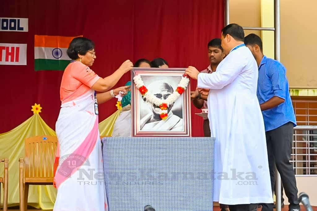 Lourdes Central School celebrates Gandhi Jayanti